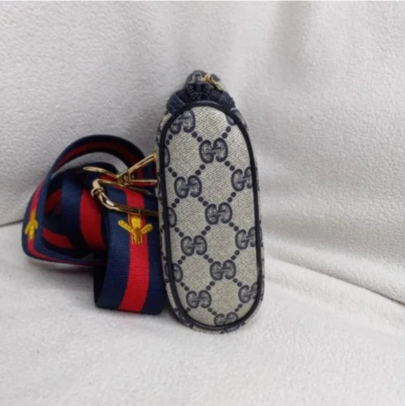 Authentic Vintage Gucci GG Monogram Supreme Clutch Fanny Bum Waist Belt Bag - Picture 5 of 11